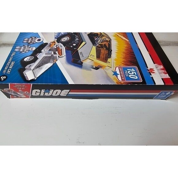 2020 Hasbro G.I. Joe Snow Cat Construction Set Lego 150 piece Unopened - Picture 5 of 6